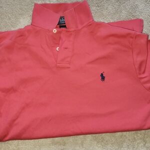 Polo by Ralph Lauren Men's Coral Polo Shirt